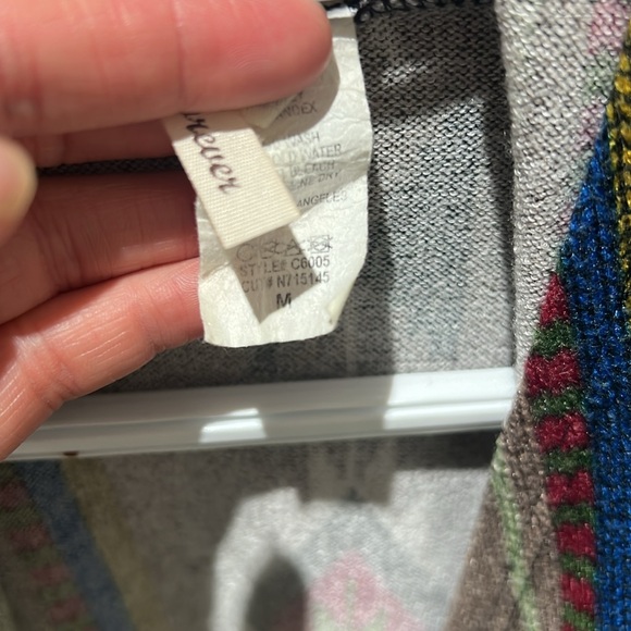 Aztec cardigan elbow patch - Picture 3 of 6